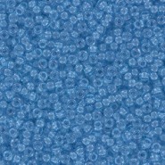 Miyuki rocailles Perlen 11/0 - Transparent Blue Luster 11-1880